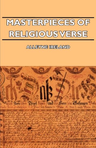 Masterpieces Of Religious Verse [Paperback]