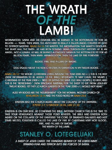 Wrath of the Lamb [Paperback]