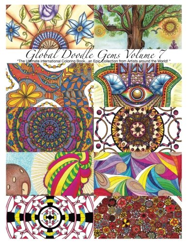 Global Doodle Gems Volume 7  the Ultimate Coloring Book...An Epic Collection Fr [Paperback]