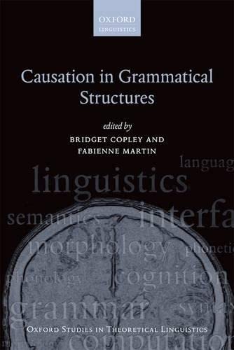 Causation in Grammatical Structures [Hardcover]