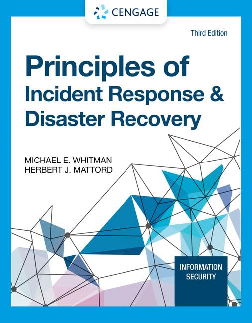 Principles of Incident Response &amp Disaster Recovery [Paperback]