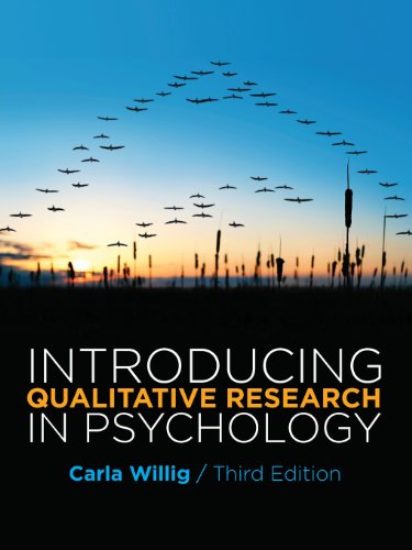 Introducing Qualitative Research In Psychology Third Edition [Paperback]