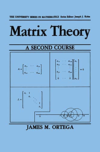 Matrix Theory: A Second Course [Paperback]