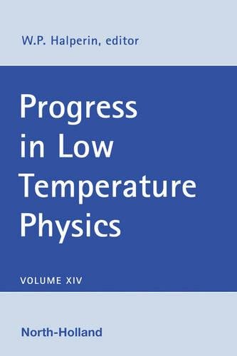 Progress in Low Temperature Physics [Hardcover]