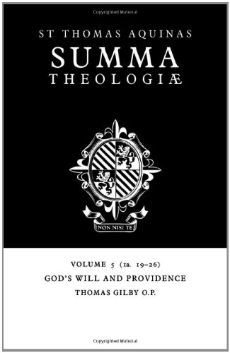 Summa Theologiae Volume 5, God's Will and Providence 1a. 19-26 [Paperback]