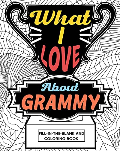 What I Love About Grammy Coloring Book