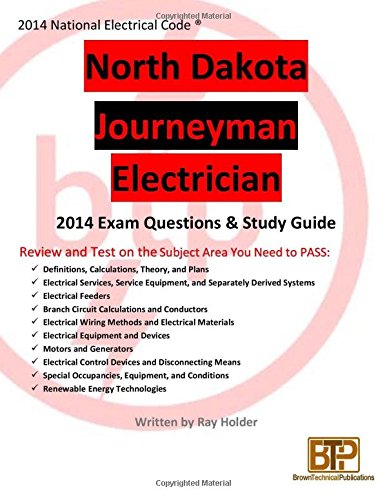 North Dakota 2014 Journeyman Electrician Study Guide [Paperback]