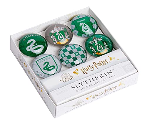 Harry Potter Slytherin Glass Magnet Set (Set of 6) [General merchandise]