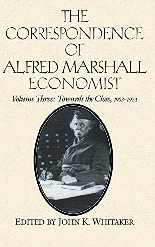 The Correspondence of Alfred Marshall, Economist [Hardcover]