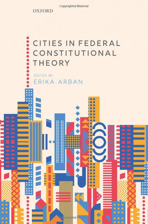Cities in Federal Constitutional Theory [Hardcover]