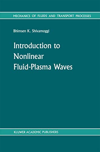 Introduction to Nonlinear Fluid-Plasma Waves [Hardcover]