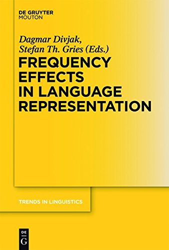 Frequency Effects in Language Representation [Hardcover]