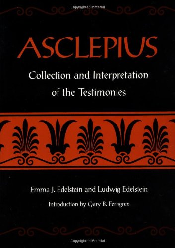 Asclepius Collection And Interpretation Of The Testimonies [Paperback]
