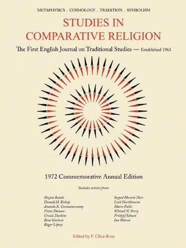 Studies In Comparative Religion Commemorative Annual Edition - 1972 [Paperback]