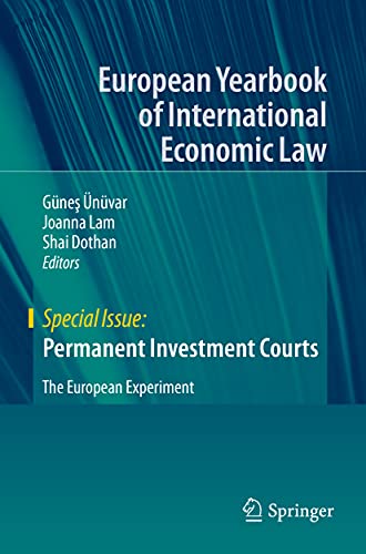Permanent Investment Courts The European Experiment [Paperback]