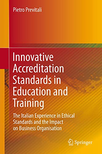 Innovative Accreditation Standards in Education and Training The Italian Experi [Hardcover]