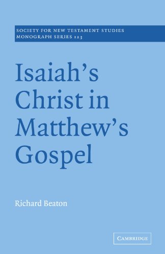 Isaiah's Christ in Matthew's Gospel [Paperback]