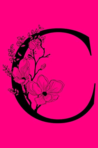 C  Monogram Initial Notebook [Paperback]