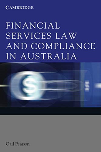 Financial Services Law and Compliance in Australia [Paperback]