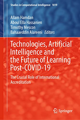 Technologies, Artificial Intelligence and the Future of Learning Post-COVID-19  [Hardcover]