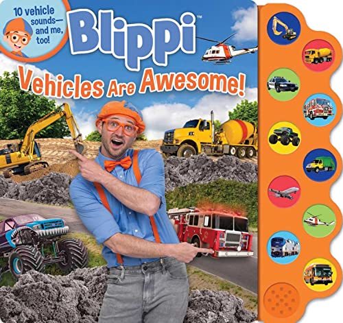 Blippi Vehicles Are Awesome [Board book]