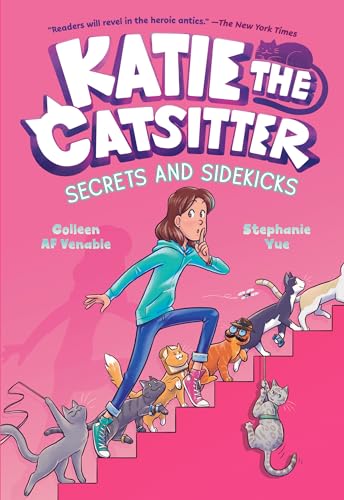 Katie the Catsitter 3 Secrets and Sidekicks (A Graphic Novel) [Paperback]