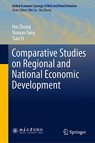 Comparative Studies on Regional and National Economic Development [Hardcover]