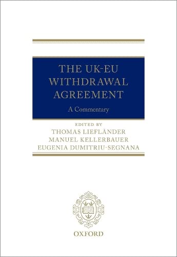 The UK-EU Withdrawal Agreement: A Commentary [Hardcover]