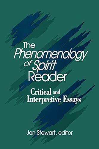 The Phenomenology Of Spirit Reader Critical And Interpretive Essays (suny Serie [Paperback]