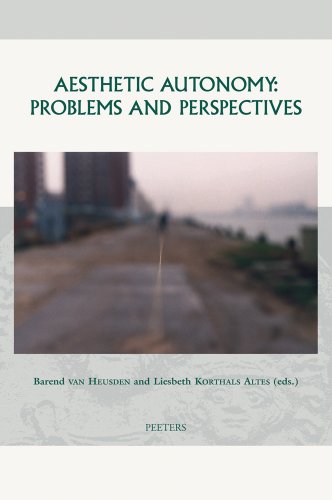 Aesthetic Autonomy Problems and Perspectives [Hardcover]
