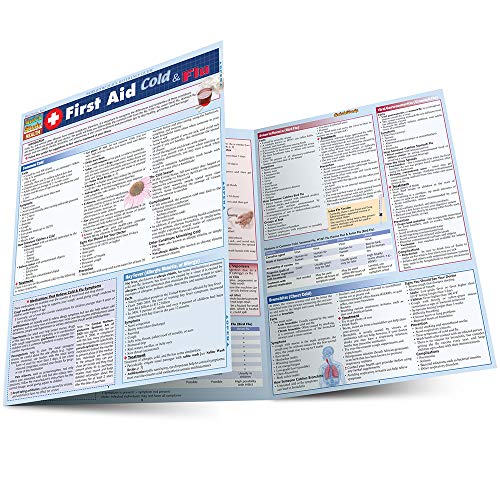 First Aid Cold &amp Flu [Fold-out book or cha]