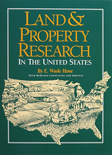 Land and Property Research [Hardcover]