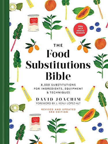 Food Substitutions Bib E03               [CLOTH               ]