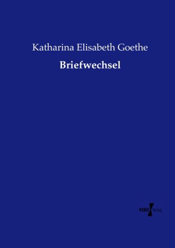 Briefwechsel (german Edition) [Paperback]