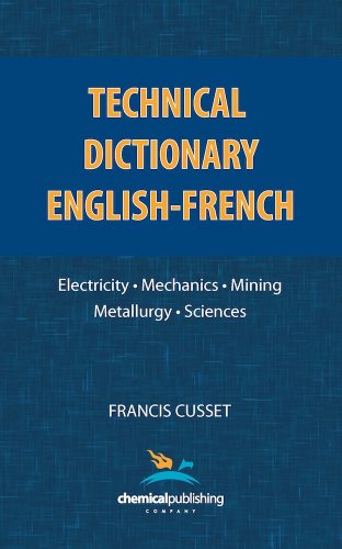 Technical Dictionary English - French [Paperback]