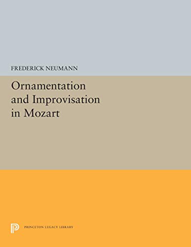 Ornamentation and Improvisation in Mozart [Paperback]
