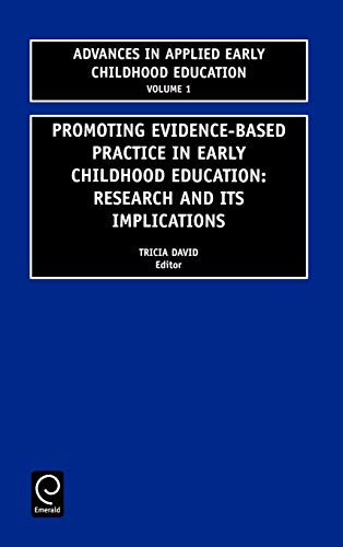 Promoting Evidence-Based Practice in Early Childhood Education  Research and It [Hardcover]