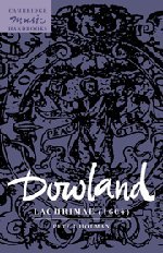 Dowland Lachrimae (1604) [Hardcover]
