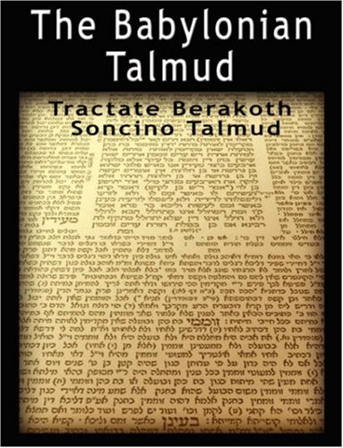 The Babylonian Talmud Tractate Berakoth, Soncino [Paperback]