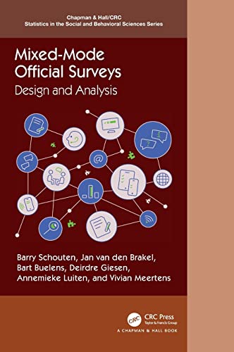 Mixed-Mode Official Surveys: Design and Analysis [Hardcover]