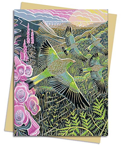 Annie Soudain Foxgloves and Finches Greeting Card Pack Pack of 6 [Cards]