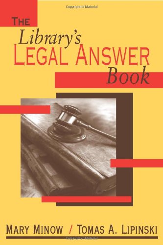 Library's Legal Answer Book [Paperback]