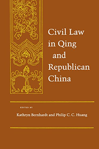 Civil Law in Qing and Republican China [Paperback]