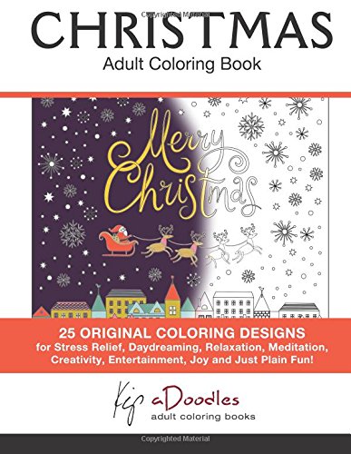 Christmas  Adult Coloring Book [Paperback]