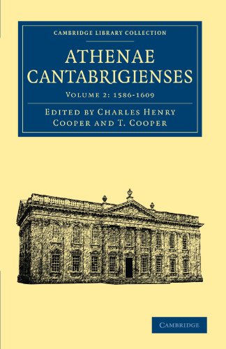 Athenae Cantabrigienses [Paperback]