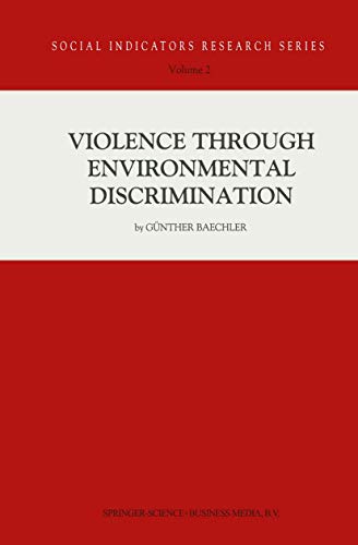 Violence Through Environmental Discrimination Causes, Rwanda Arena, and Conflic [Hardcover]
