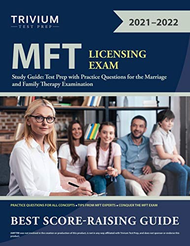 MFT Licensing Exam Study Guide  Test Prep with Practice Questions for the Marri [Paperback]