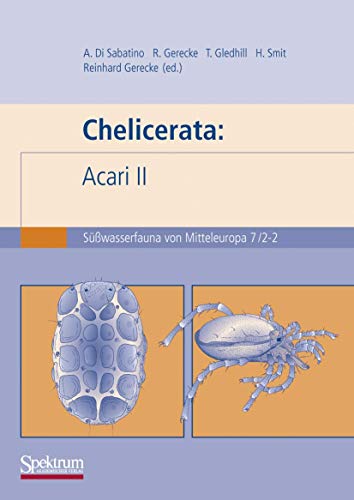Swasserfauna von Mitteleuropa, Bd. 7/2-2 Chelicerata Acari 2 [Paperback]