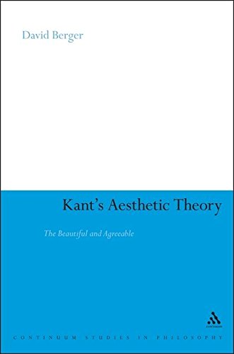 Kant's Aesthetic Theory The Beautiful and Agreeable [Paperback]