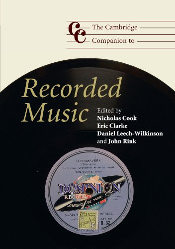 The Cambridge Companion to Recorded Music [Paperback]